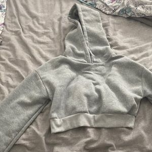Shein cropped hoodie